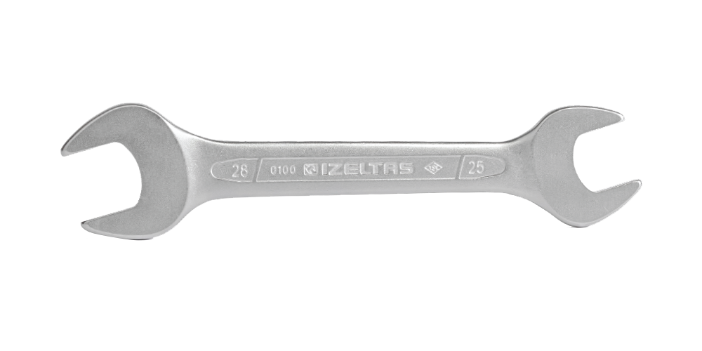 İzeltaş 27x32 Fork Two Blade Wrench Short Length 0100012732