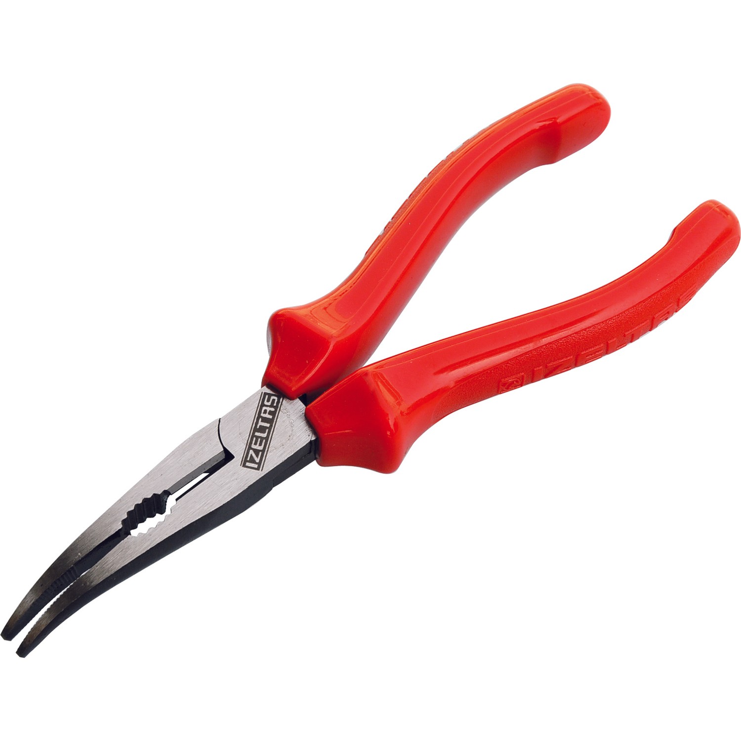 İzeltaş 200 Mm Long Nose Pliers Curved Tip Opaque 3225132200