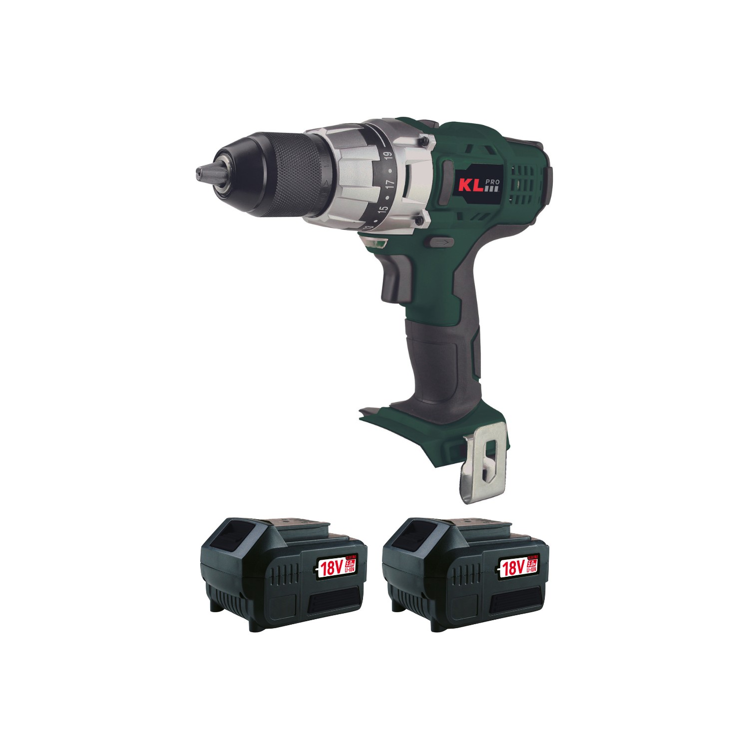 KL Pro 18v 5.0 Ah Rechargeable Impactless Screwdriver/Drill KLNM18-50