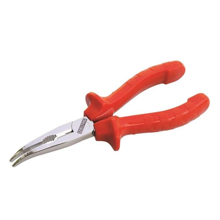 İzeltaş 180 Mm Long Needle Pliers Curved End Rod 3225134180