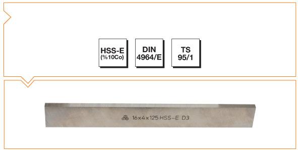 Machine Tool Industry B00412050200 HSSE-CO10 DIN4964 E Turning Tool 20 x 5 x 200