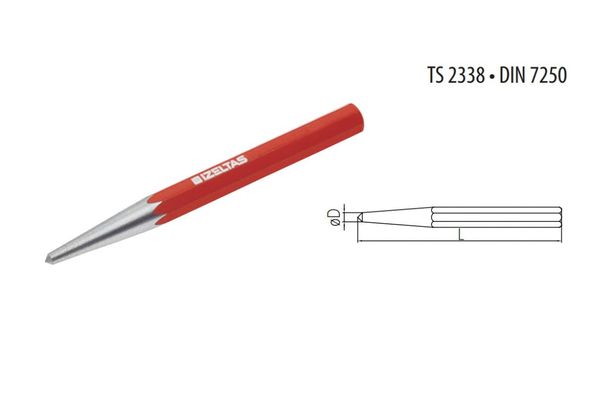 İzeltaş 4x120 Point Staple Painted 5540244120