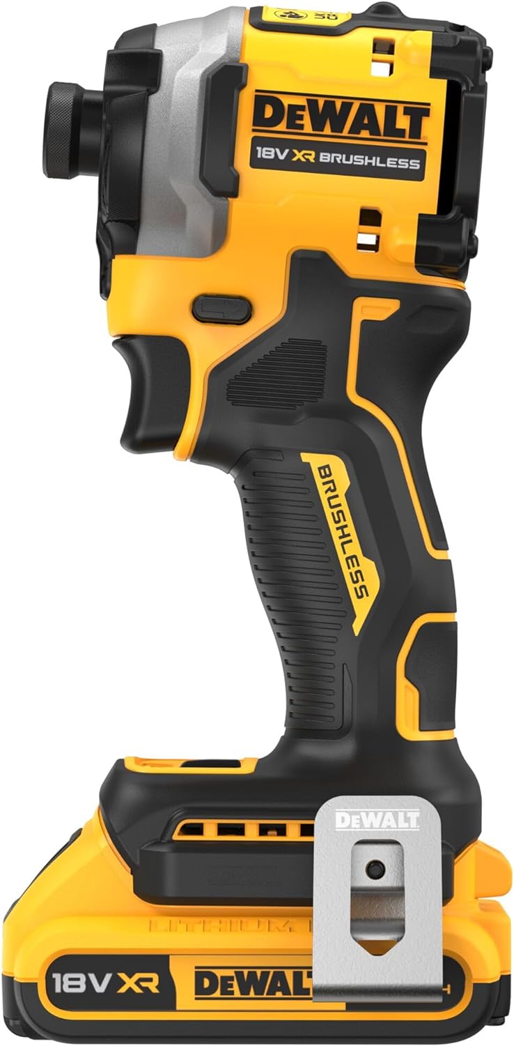 Dewalt DCF850D2T-QW 18v 2.0 Ah Li-Ion Dual Battery Professional Brushless Impact Torque Screwdriver for Screwing