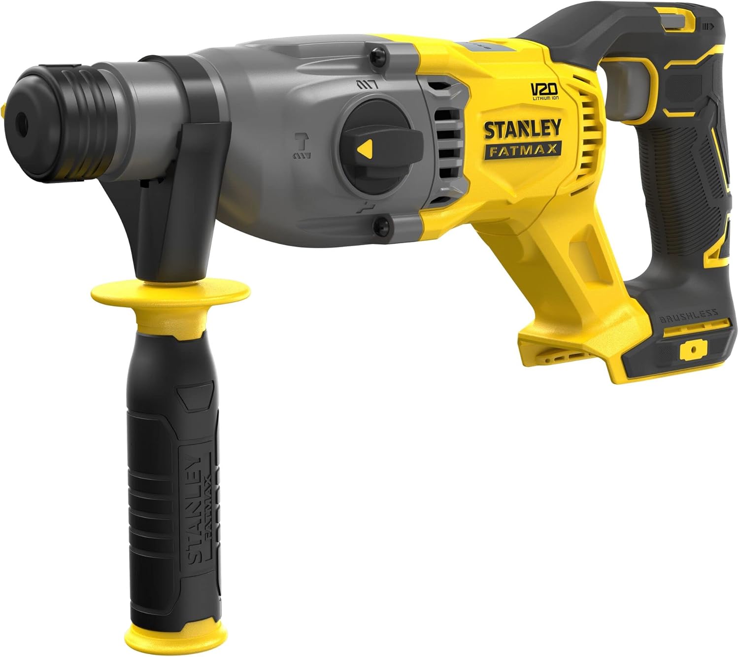 Stanley Sfmck216mds V20 Kömürsüz Darbeli Matkap ve Sds Kırıcı 1x4ah 1x2ah