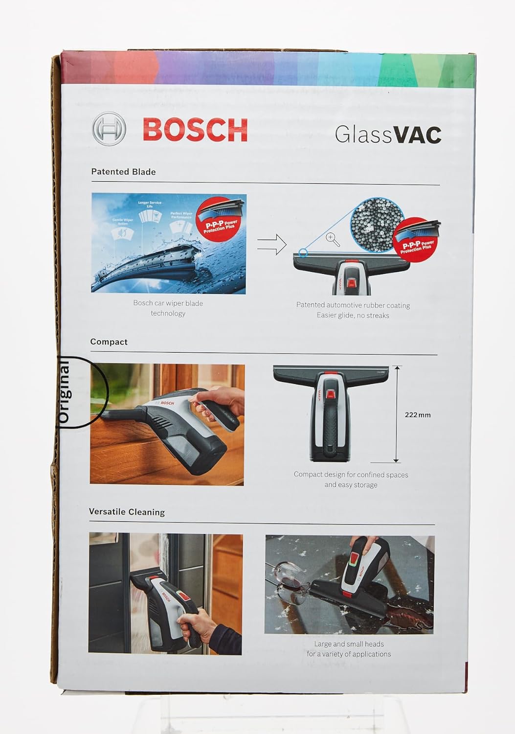 Bosch GlassVac Cordless Glass Cleaning Machine 06008B7000