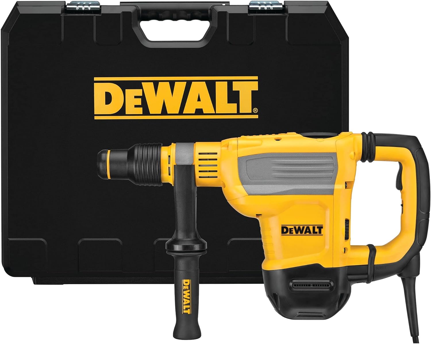 Dewalt D25614K 1350W 10.5J 7.8KG 45mm Drilling (Concrete) Sds - Max Hammer-Drill