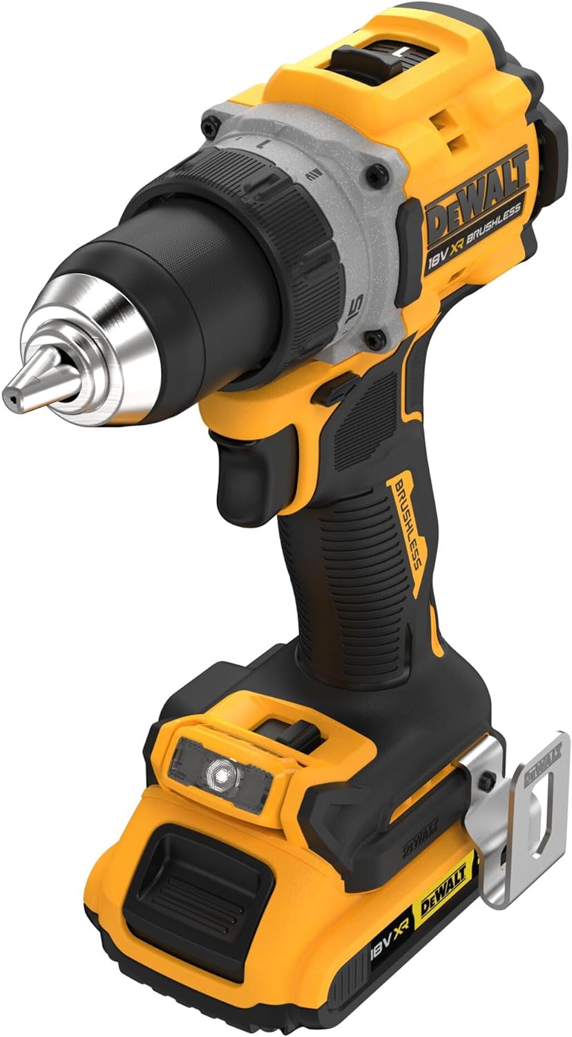 Dewalt Dcd805D2T 18V 2.0Ah Li-Ion Dual Battery Brushless Professional Hammer Drill