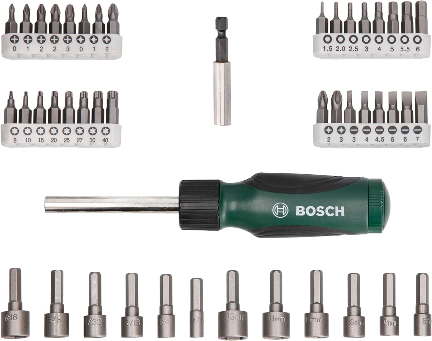 Bosch BC.2607019504 2.607.019.504 - DIY-V 46 PIECES SCREW DRIVE AND SOCKET BIT SET