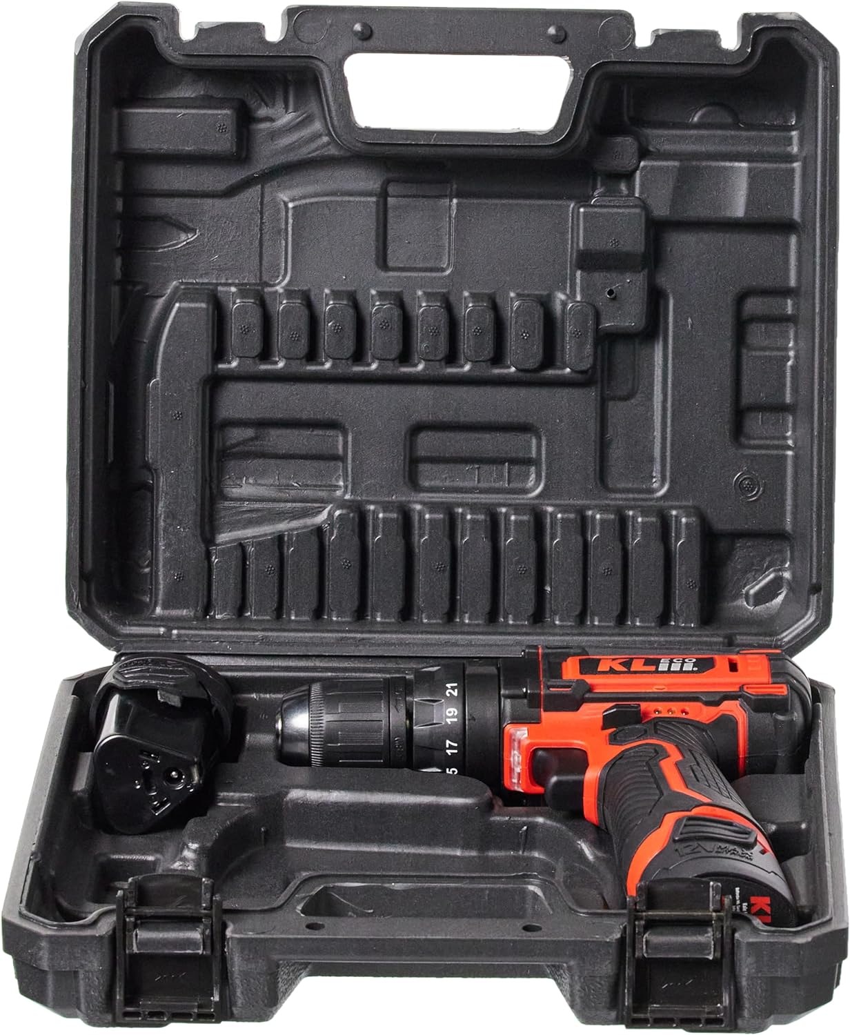 KL Eco KE2220DM-DB 12V 2.0 Ah Rechargeable Hammer Drill Dual Cordless