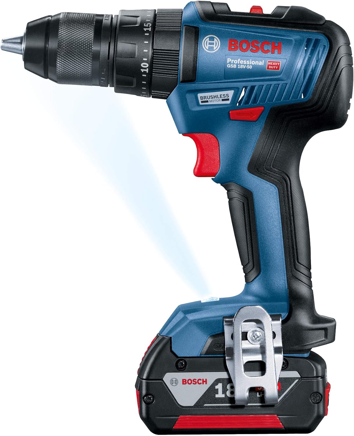 Bosch 06019H5101 Gsb 18V-50 Akülü Darbeli Vidalama 2X5.0Ah