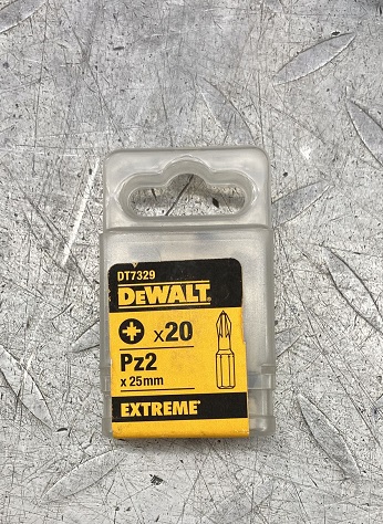 Dewalt Pz2 25mm Bits (20 Pieces) Dewalt DT7329