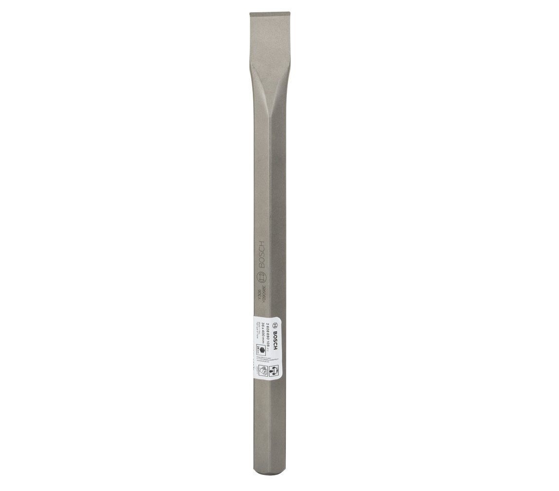 Flat Chisel for Bosch GSH 16-27 Breakers 28 mm 400 mm 2608690108