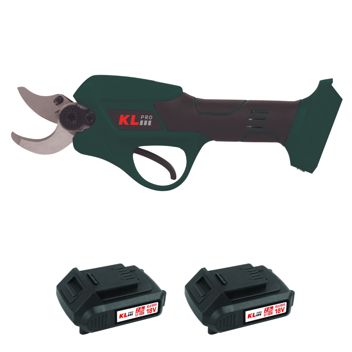 KL Pro KLBBM18B-20 18v 2.0 Ah Rechargeable Pruning Shears Brushless