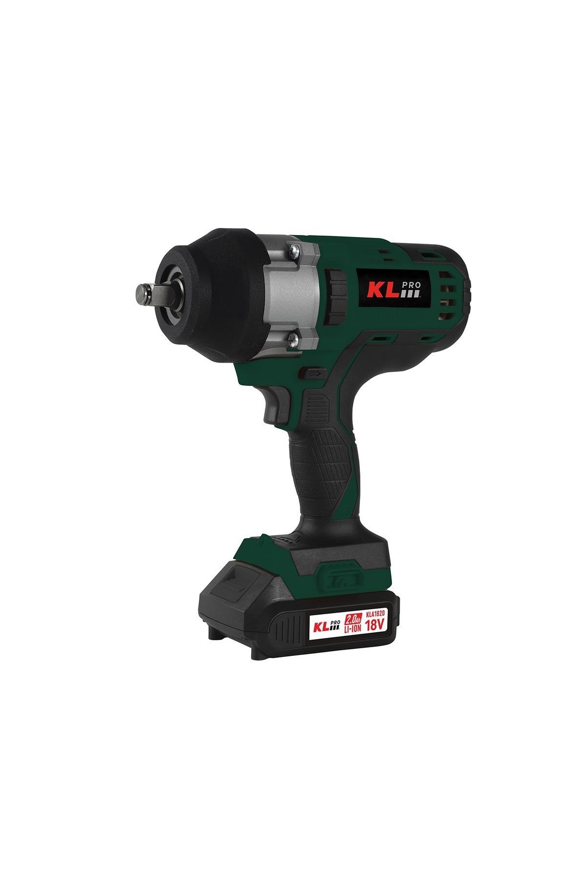 KL Pro KLSS18BHX-20 18v 2.0 Ah 800 Nm Cordless Impact Wrench/Lower Brushless