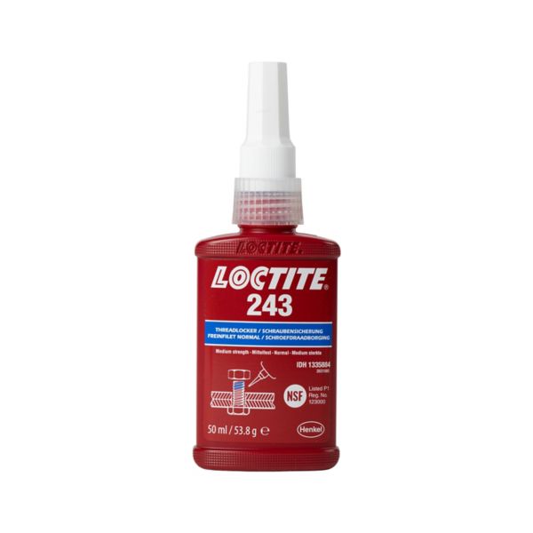 Loctite 243 Medium Strength Bolt Securer 50ml