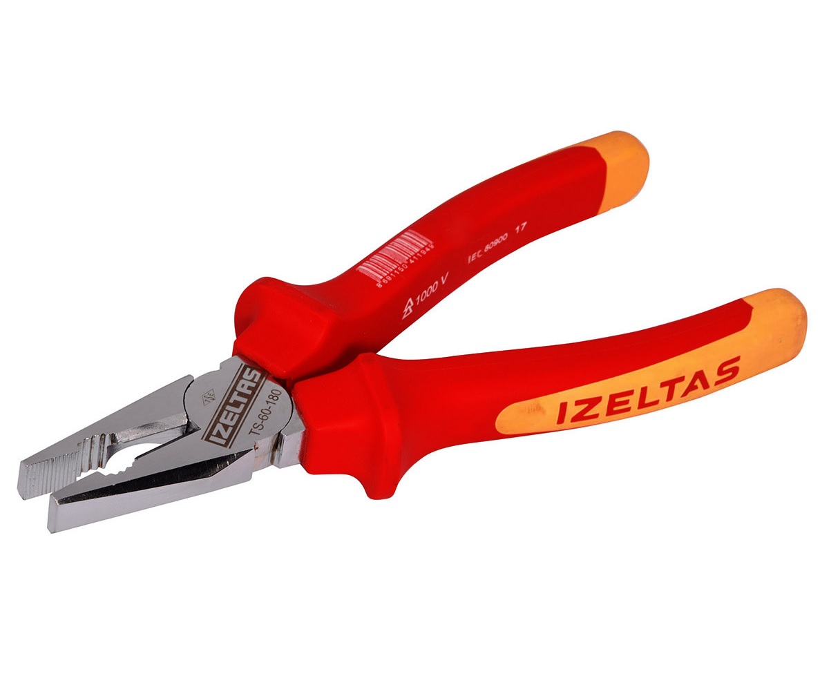 İzeltaş 200 mm Combined Pliers Electrician Insulated 1000V 3020126200