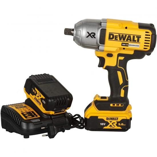 Dewalt DCF899P2 18Volt/5.0Ah Li-ion Dual Cordless Professional Impact Wrench