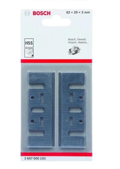 Bosch 2607000193 Planing Knife Hss Gho6500 82X29X3 mm 2 Pieces