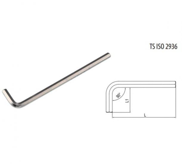 İzeltaş * 4 Mm Allen Key Long Size 4903220040