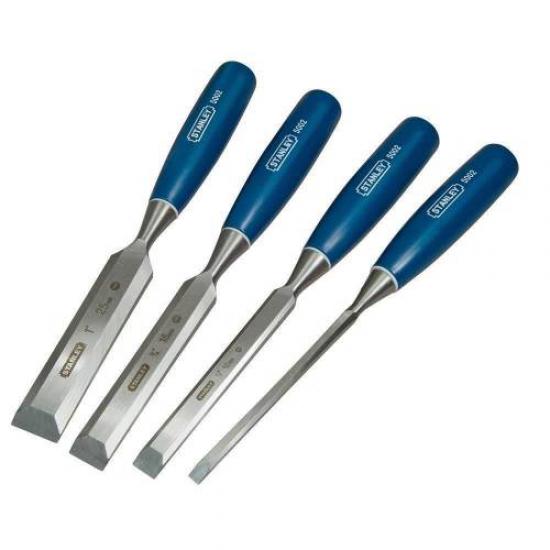 Stanley ST016129 4 Piece Chisel Set Classic Blue series