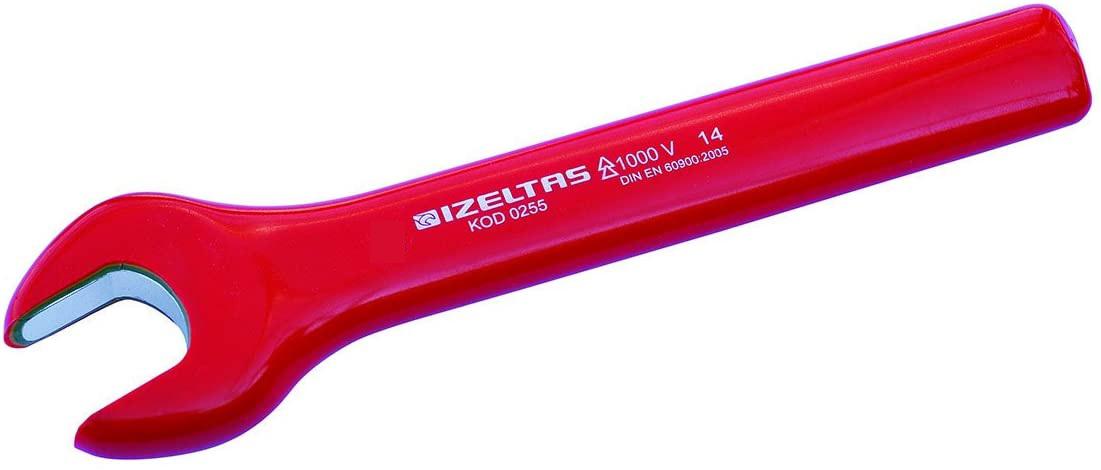 Izeltaş 0255010012 Super Insulated Fork One Blade Wrench, 12 Mm