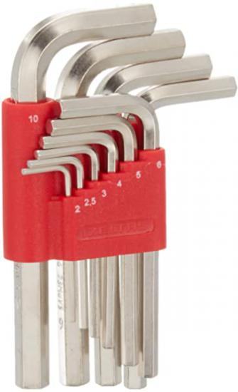 İzeltaş 4900 Allen Key Set Six Corner 10 Pieces