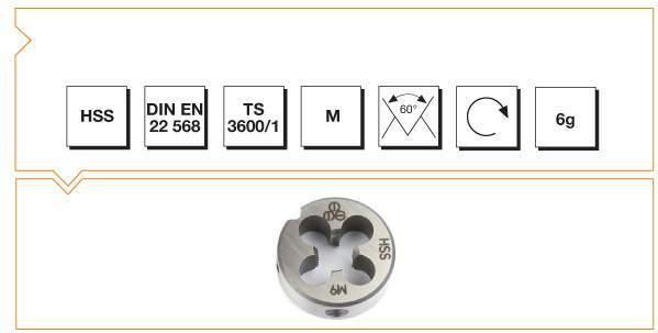 Machine Tool B00110020300 Hss DIN 223/B Metric Normal Thread Socket M3X0.5