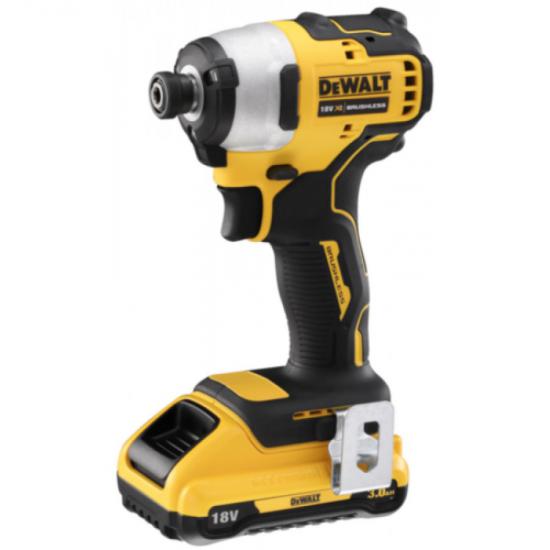 Dewalt DCF809L2T-QW 18V 3Ah Compact Charcoal Cordless Hammer Drill