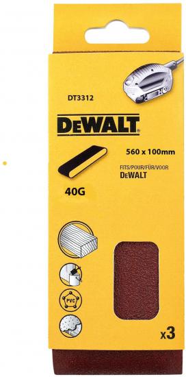 Dewalt DT3312 Tank Zımpara Kayışı, 100 X 560 Mm, 40 Gr