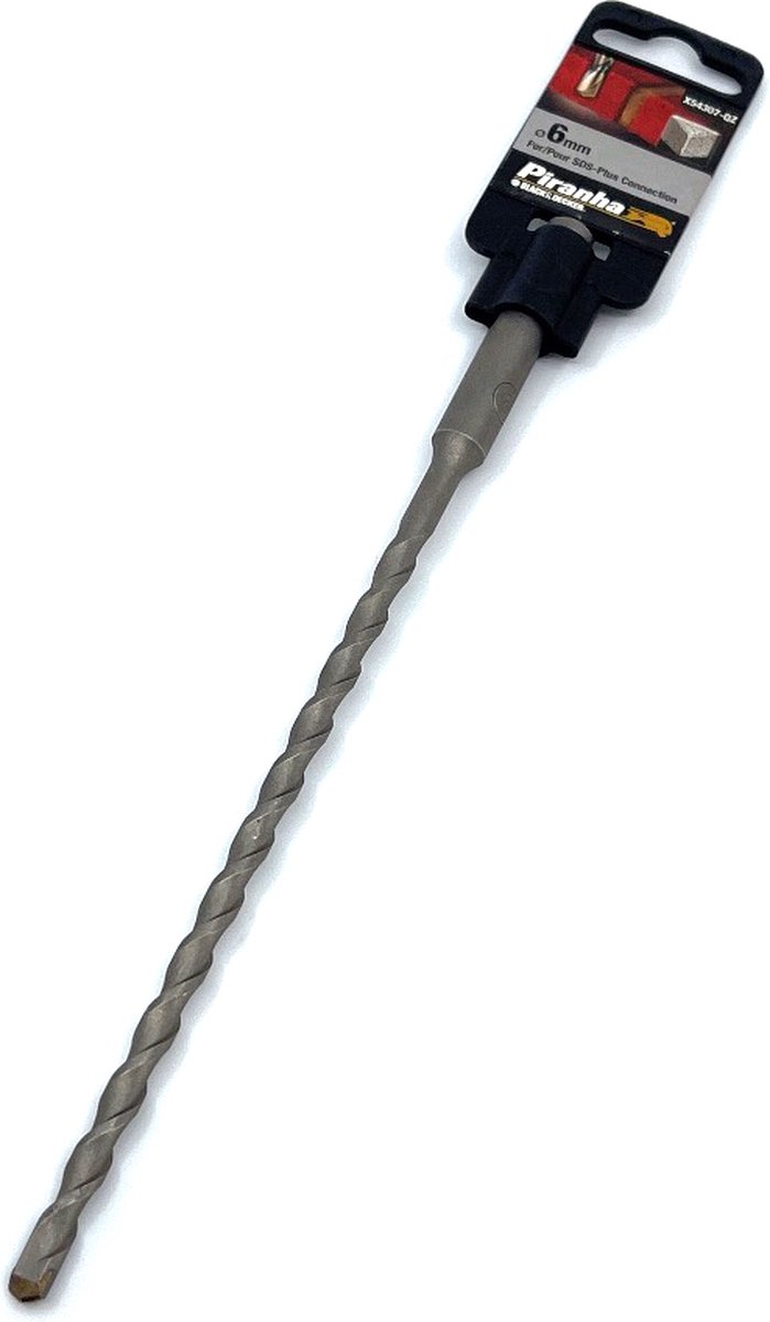 Black & Decker X54307-Qz Sds-Plus Drill Bit 6mmX210mm