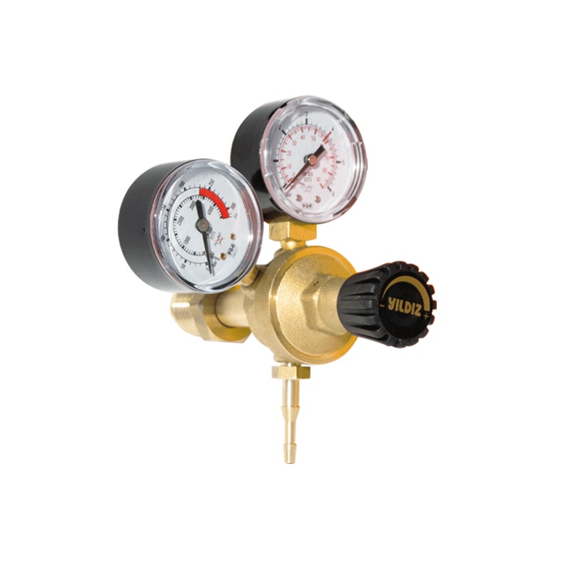 Star Gas Armatures Pressure Reducer Nitrogen with Double Manometer 5930