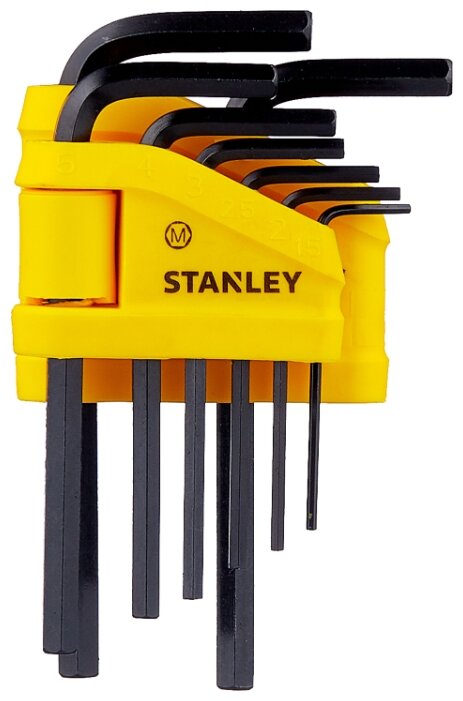 Stanley ST069251 Allen Key Set, 8 Pieces 0-69-251