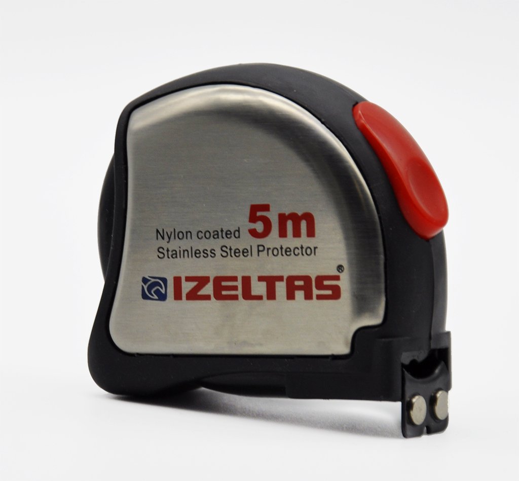 İzeltaş Chrome Tape Measure 5 mt