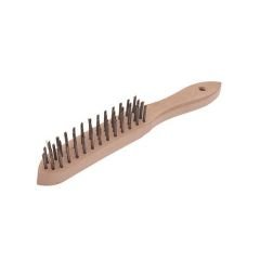 İzeltaş 0741550003 3 Row Wire Brush Wooden Handle