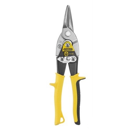 Stanley 2-14-563 Body Shop Scissors, Yellow/Black, 1 Piece