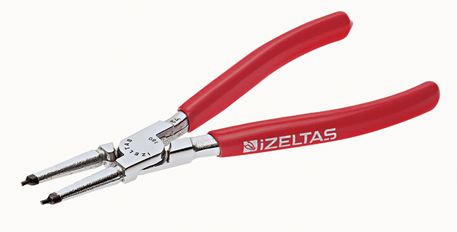 İzeltaş 3321120225 225mm Internal Circlip Plier Flat