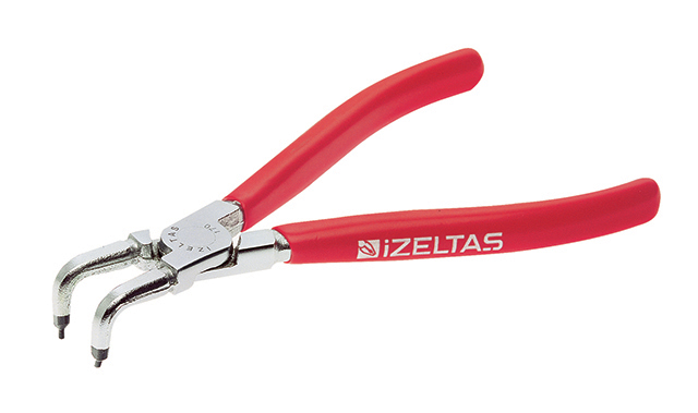 İzeltaş 3331120290 290mm Internal Circlip Plier Curved