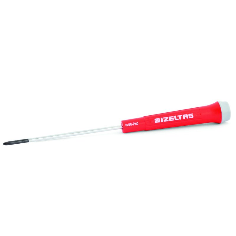 İzeltaş 4520180480 Electronics Type (Terminal) Phillips Terminal Screwdriver 4x80