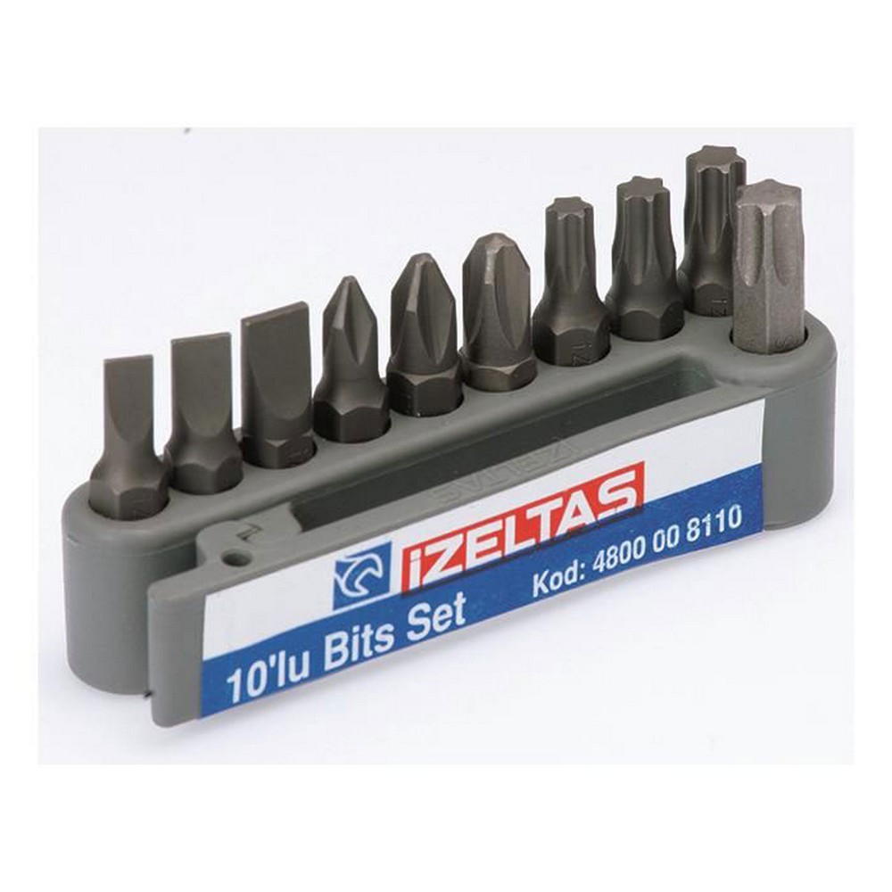 İzeltaş 4800008110 10 Bits Set 25 mm