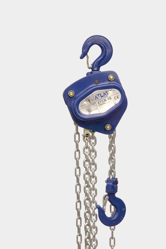 Atlas ATCK15 Hoist HS-C Cornered 1 Ton capacity, 5m