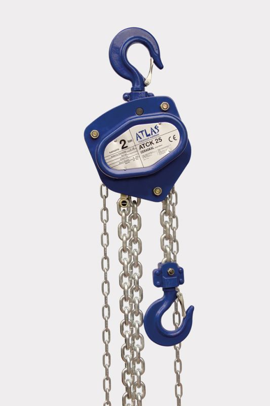 Atlas ATCK25 Hoist HS-C Cornered 2 Ton capacity, 5m