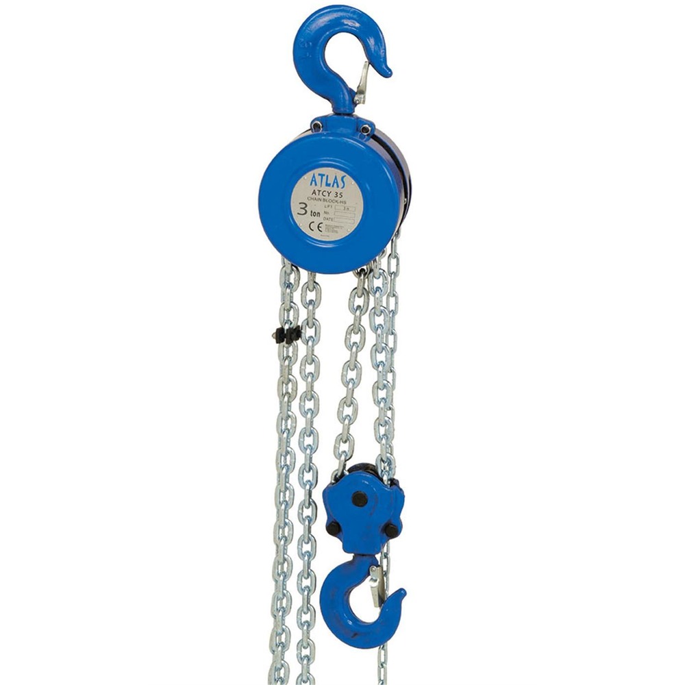 Atlas ATCY35 Hoist HS Round 3 Ton capacity, 5m