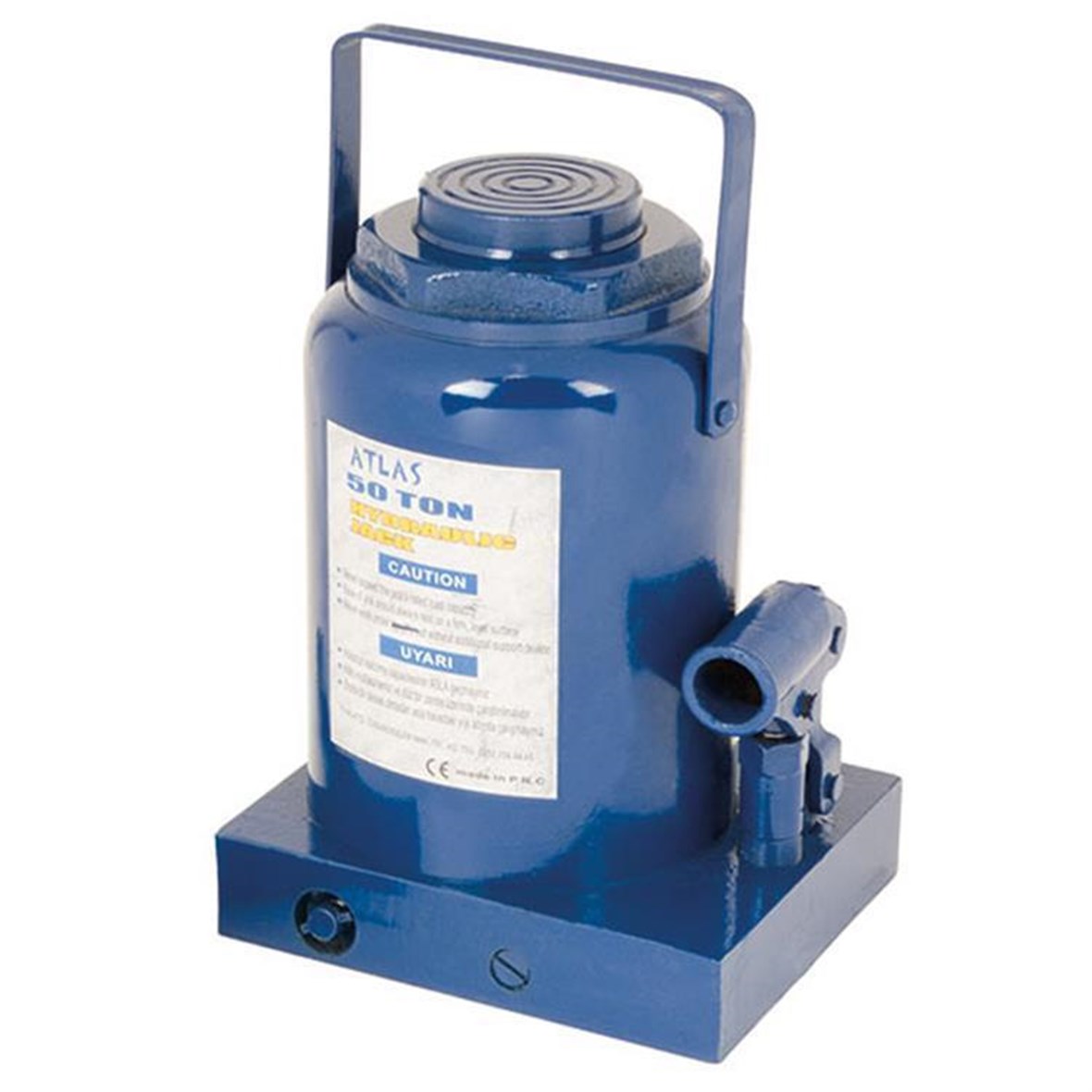 Atlas ATŞK50 Hydraulic Bottle Jack, Capacity 50 tons