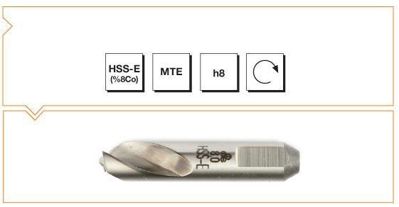 Machine Tool B00005990344 Spot Retting Drill Bit Short 8 mm