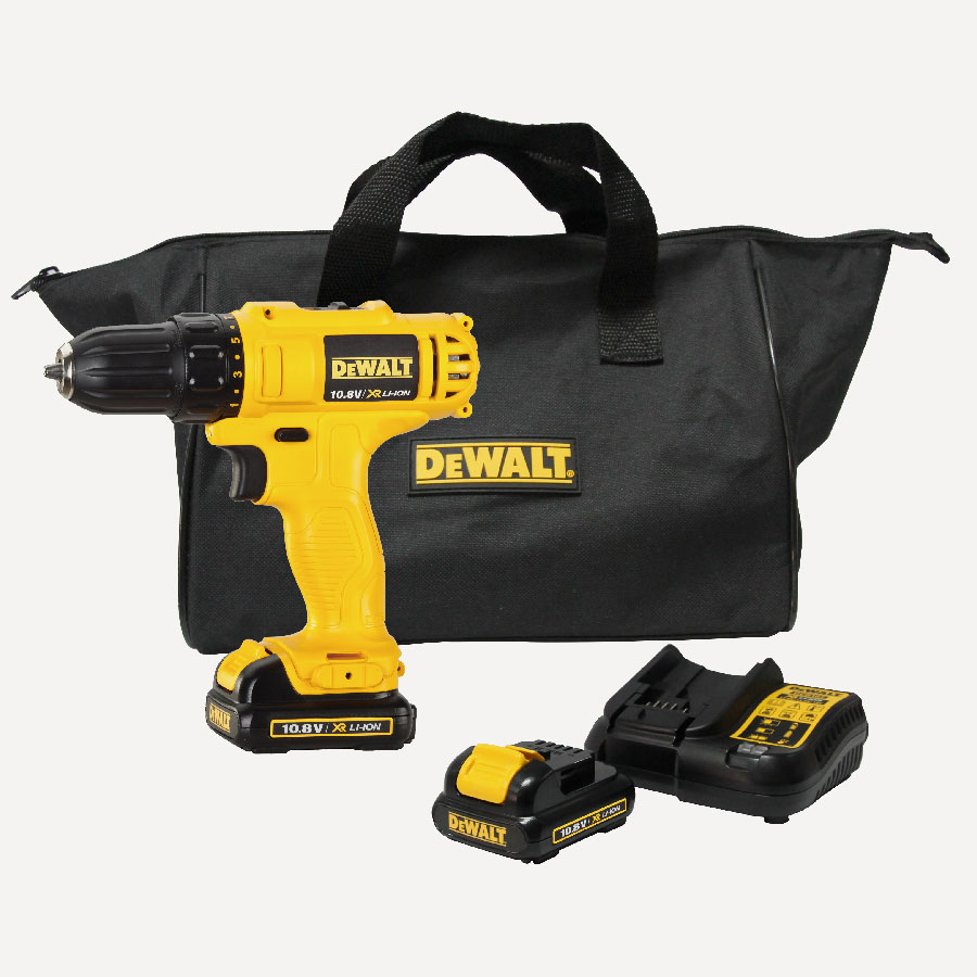 Dewalt DCD700C2-TR 10.8Volt/1.3Ah Li-ion Dual Cordless Professional Screwdriver