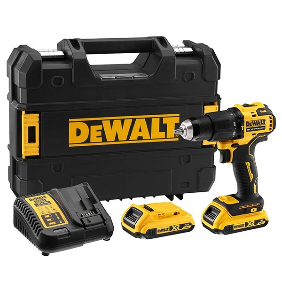 Dewalt DCD709D2T-QW 18/2.0Ah Li-ion Compact Brushless Cordless Impact Driver