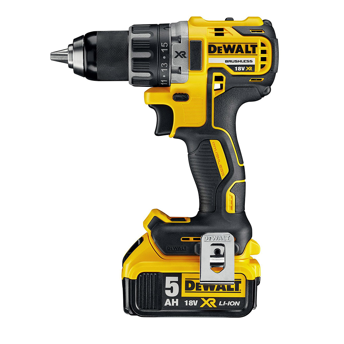 Dewalt DCD791P2-QW 18/5.0Ah Li-Ion Dual Cordless Brushless Professional Screwdriver