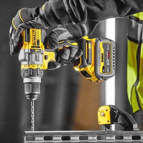 Dewalt DCD999X1-QW 18V 9Ah Li-Ion Cordless Hammer Drill Screwdriver