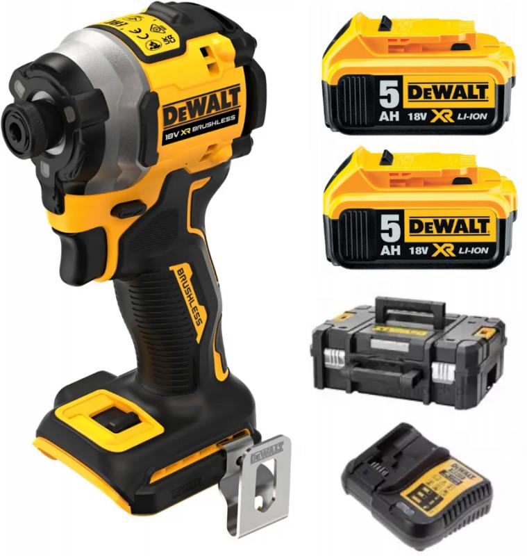 Dewalt DCF850P2T 18V 5.0AH Li-ion Brushless Dual Cordless Impact Screwdriver