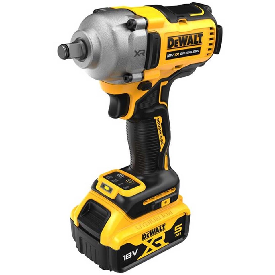 Dewalt DCF891P2T 18V 5.0AH Li-ion Brushless Dual Cordless Impact Wrench